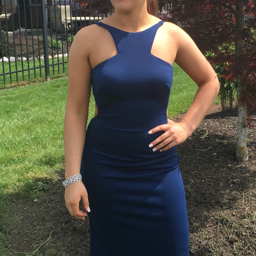 Navy Prom Dress